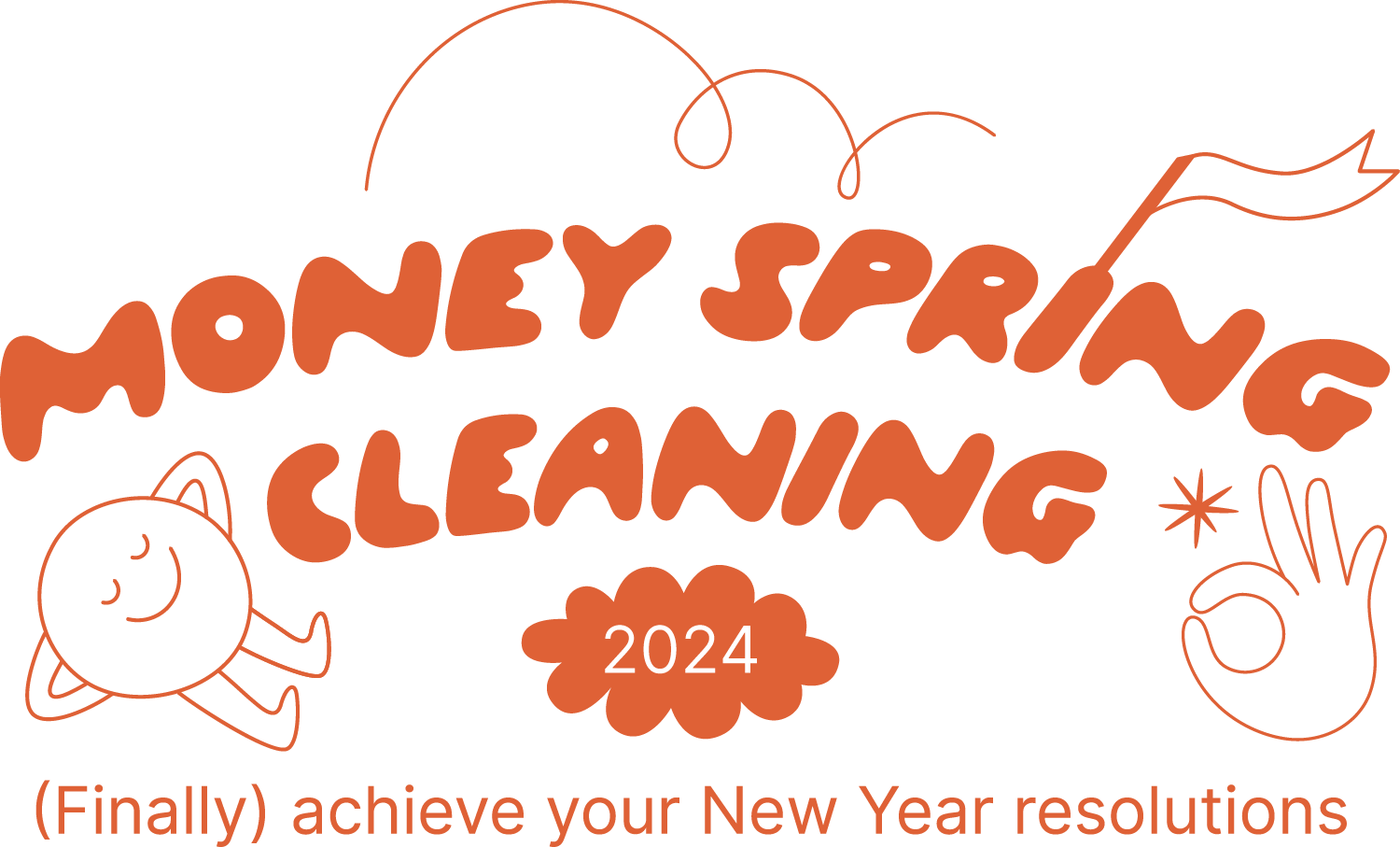 sign up money spring cleaning banner